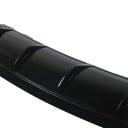 Bageste diffusor med udstødningsrør AMG stil, dobbelt udstødning, ABS plast, blank sort, til Mercedes-Benz CLA W117/C117/X117 2012–2019 10