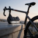 Baglys til cykel med blinklys RAVEMEN NT101 Trådløs fjernbetjening Klaxon 120 dB Laser Alarm mod tyveri Bremselys IPX5 7