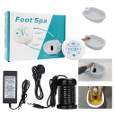 Bagno ionico detoxificante per piedi 9,4 x 6,9 cm Dispositivo elettrico con adattatore di rete Dispositivo wellness rilassante per uso domestico 2