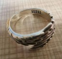 Bague ailes d'ange 5