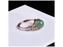 Bague avec cristal naturel 2