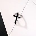 Bague avec croix D2397 2