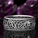 Bague avec loup D2159 2