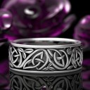Bague avec loup D2159 4