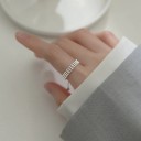 Bague chaînée pour femme D2220 3