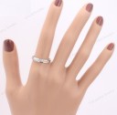 Bague de fiançailles pour femme avec zircon J1223 2