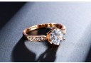 Bague de luxe pour femme avec zircon 1