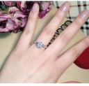 Bague de luxe pour femme avec zircon 5