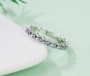 Bague en argent avec zircon - LARMES 2