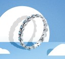 Bague en argent avec zircon - LARMES 5