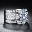 Bague femme 3 pcs 4
