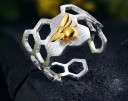 Bague femme avec abeille 3