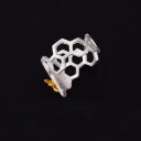Bague femme avec abeille 4