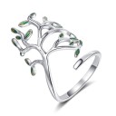 Bague femme avec arbre D1342 1