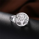 Bague femme avec arbre de vie 2