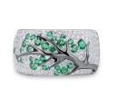 Bague femme avec arbre 3