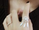 Bague femme avec attrape-rêves 2