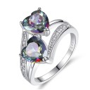 Bague femme avec cœur D2074 1