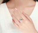 Bague femme avec colibri D1461 4