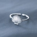 Bague femme avec coquillage 4