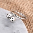 Bague femme avec des grelots 3