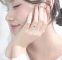 Bague femme avec feuille 4