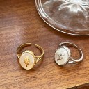 Bague femme avec fleur D1962 1