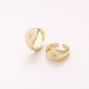 Bague femme avec fleur D2472 3
