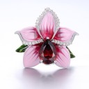 Bague femme avec fleur D2987 1
