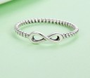 Bague femme avec infini D1820 2