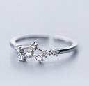 Bague femme avec le signe du zodiaque 9