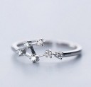 Bague femme avec le signe du zodiaque 13