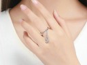 Bague femme avec lune D1960 4