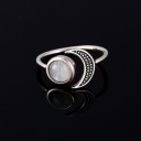 Bague femme avec lune D1967 2