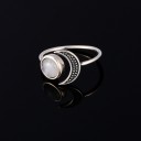 Bague femme avec lune D1967 4