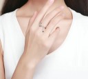 Bague femme avec lune 4
