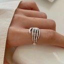 Bague femme avec main 2 pcs 2