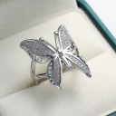 Bague femme avec papillon 3