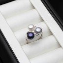 Bague femme avec perles 2