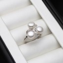 Bague femme avec perles 3