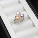 Bague femme avec perles 4