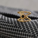 Bague femme avec soleil 2