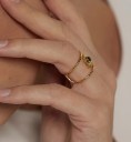 Bague femme avec soleil 4