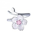 Bague femme avec taille ajustable 9
