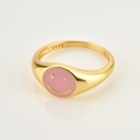 Bague femme avec un smiley 4