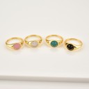 Bague femme avec un smiley 5