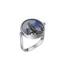 Bague femme avec ville 1