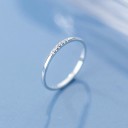 Bague femme avec zircon D879 2