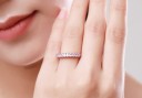Bague femme avec zirconiums D1948 2