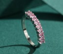 Bague femme avec zirconiums D1948 3